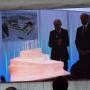 Inauguration de la première pierre en présence de Monsieur Alain JUPPE, maire de Bordeaux